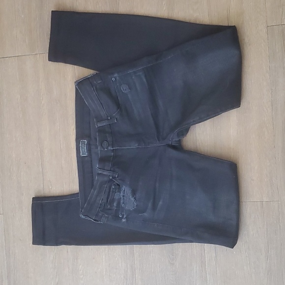 MOTHER The Looker Denim Jeans in Destroyed Ride. - Picture 15 of 16